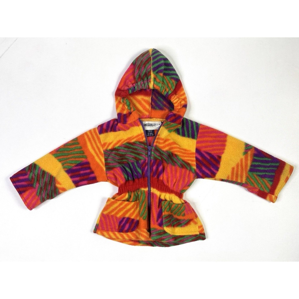 The Limited Star Quality Jacket Baby/Toddler 12-18M Hooded Full Zip Polar Fleece
